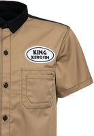 King Kerosin - Workwear Kurzarm Hemd «All You Need is Beer»