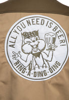 King Kerosin - Workwear Kurzarm Hemd «All You Need is Beer»