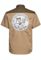 King Kerosin - Workwear Kurzarm Hemd «All You Need is Beer»