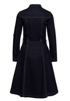 Queen Kerosin - Workwear Swing Kleid