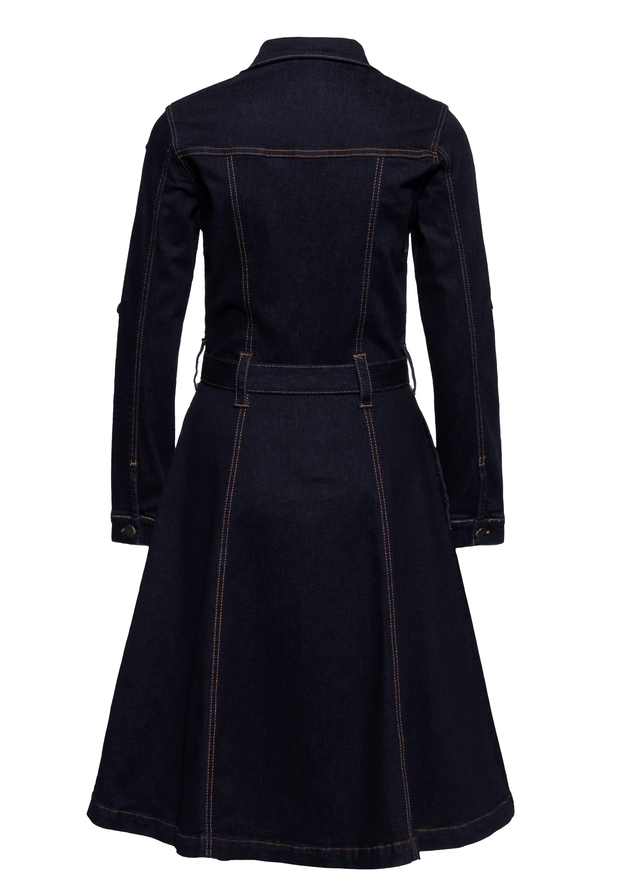 Queen Kerosin - Workwear Swing Kleid