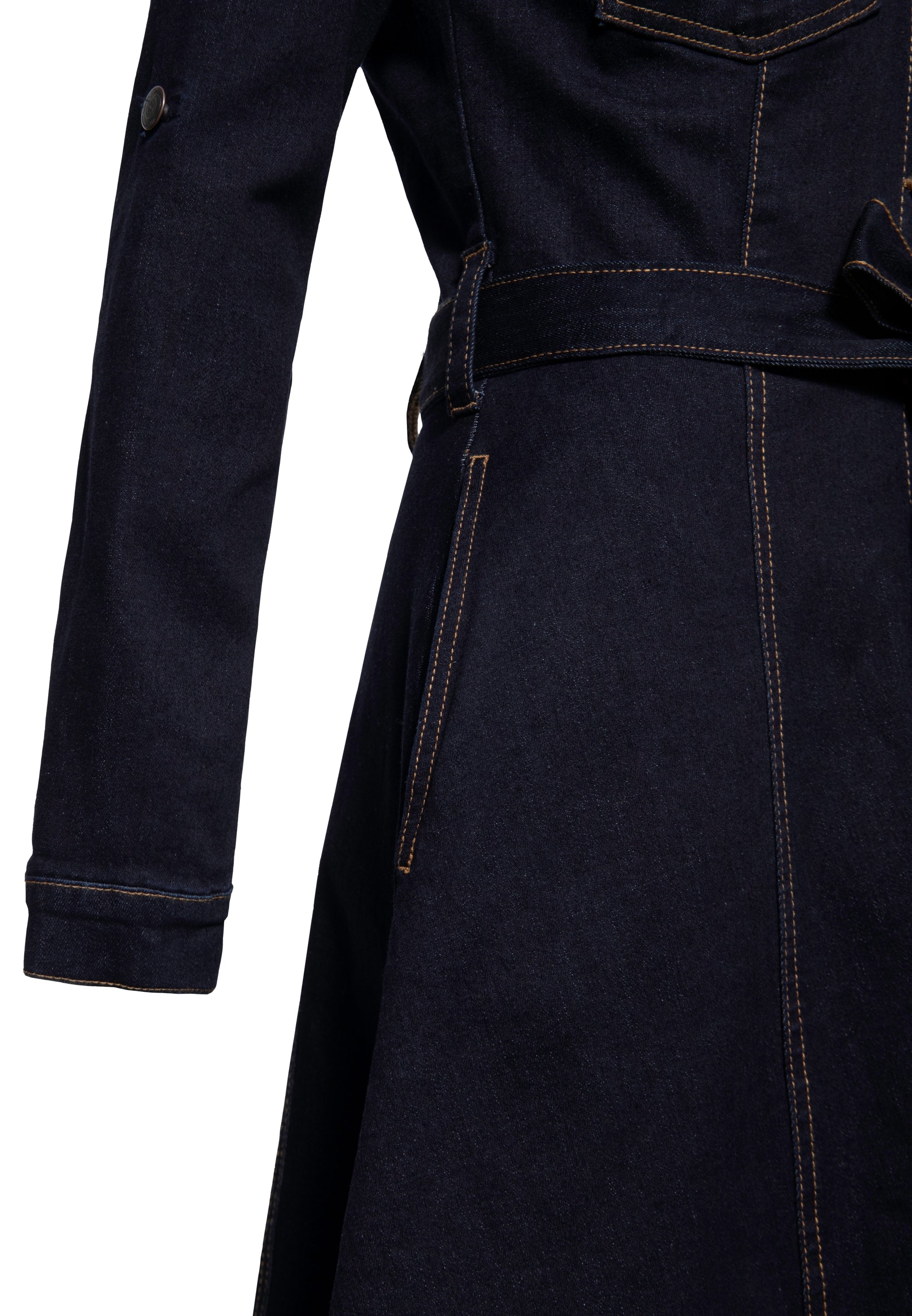 Queen Kerosin - Workwear Swing Kleid