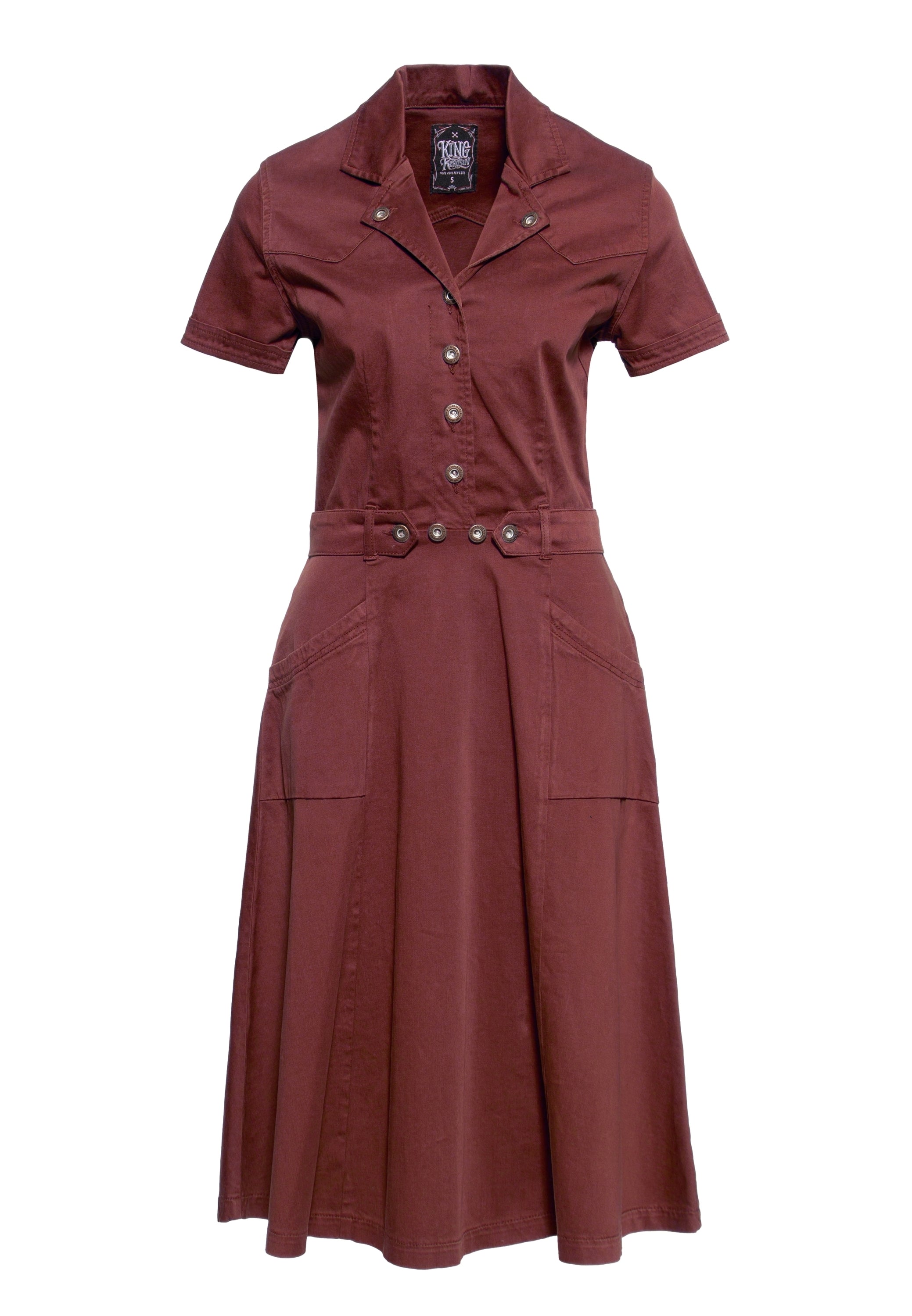 Workwear Swingkleid Kleider von Queen Kerosin