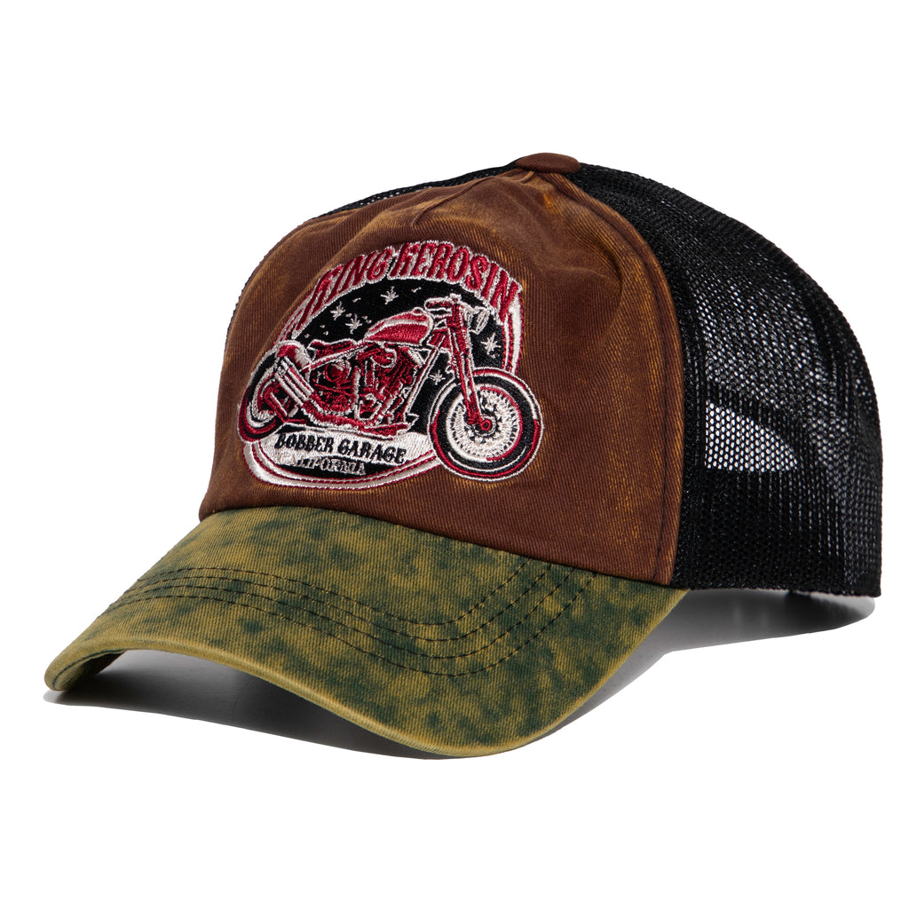 Queen Kerosin Trucker Cap «Bobber Garage»