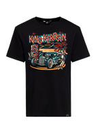 Herren T-Shirt "Tiki" in Black