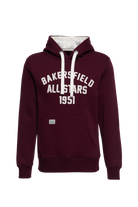 Herren Hoodie "Bakersfield All Stars" in Rust