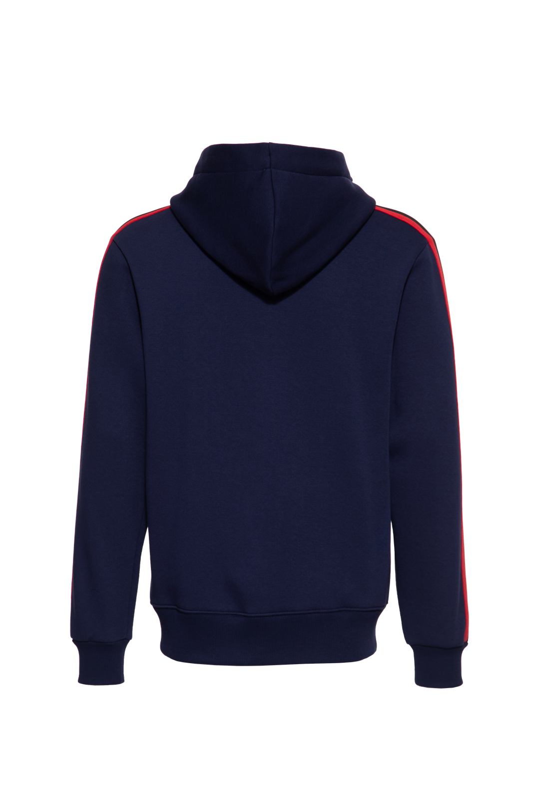 Herren Hoodie mit Zip "Loud & Fast" in Dark Navy