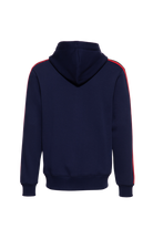 Herren Hoodie mit Zip "Loud & Fast" in Dark Navy