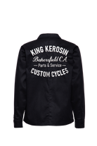 Herren Hemd Dragstrip "Custom Cycles" in Black