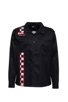 Herren Hemd Dragstrip "Racing team" in Black