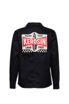 Herren Hemd Dragstrip "Racing team" in Black
