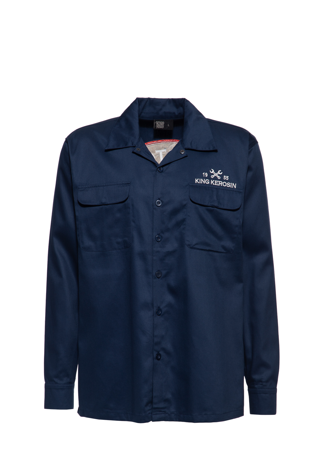Herren Workwear Hemd "Garagebuilt" in Navy
