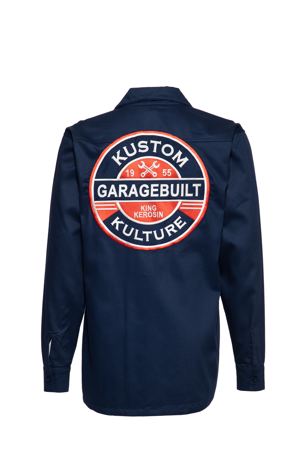Herren Workwear Hemd "Garagebuilt" in Navy