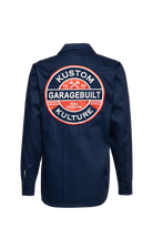 Herren Workwear Hemd "Garagebuilt" in Navy