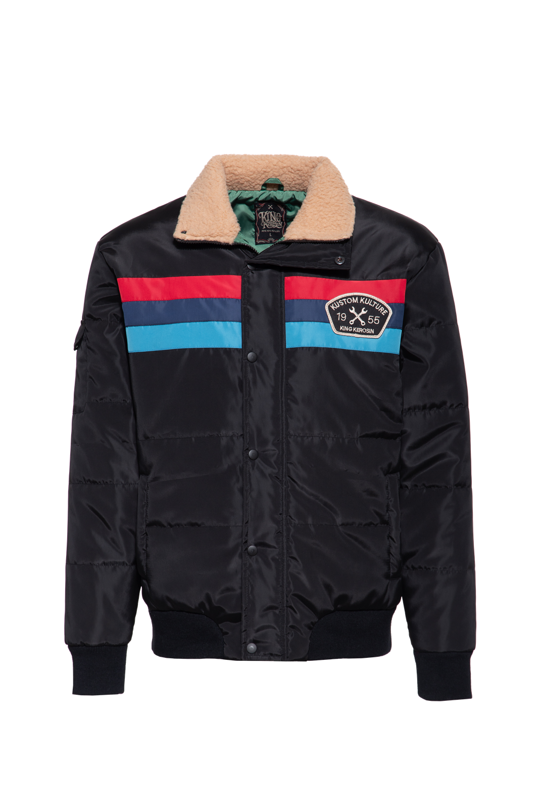 Herren Jacke "Garagebuilt" in Black