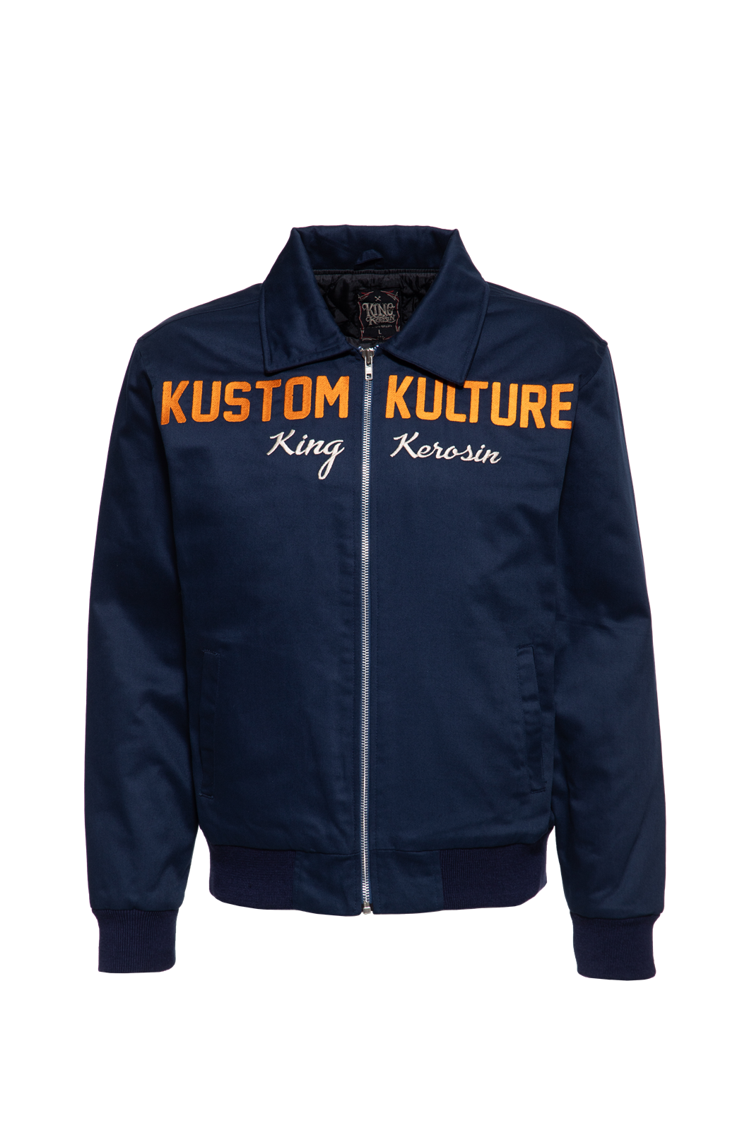 Herren Gabardine Jacke in Dark Navy