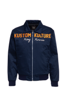 Herren Gabardine Jacke in Dark Navy