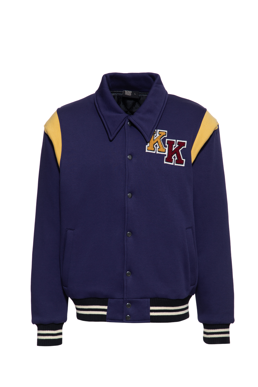 Herren College Jacke "Rockabilly Football Team" in Dark Navy