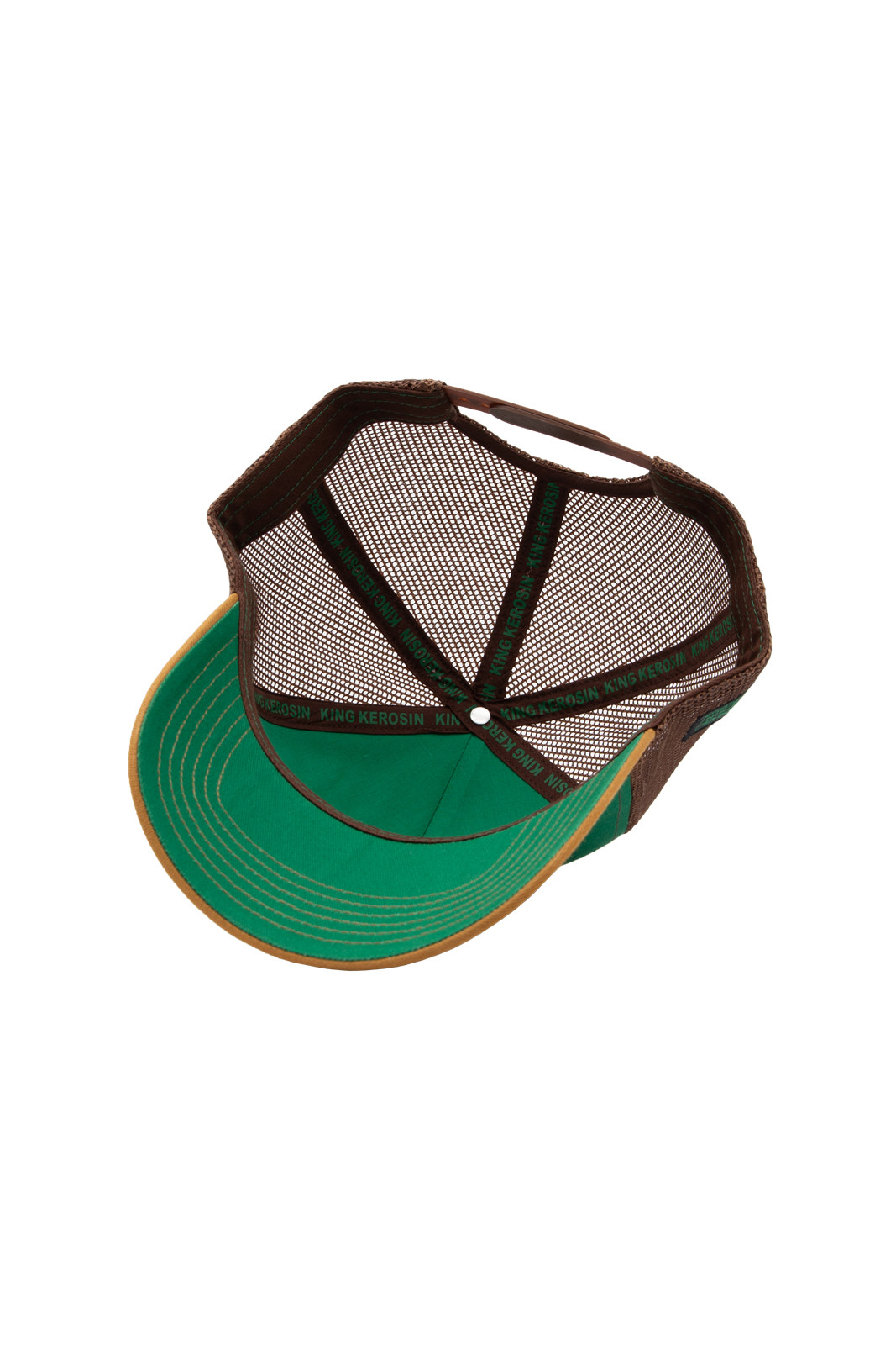 Herren Trucker Cap "Explore the nature, California" in Brown