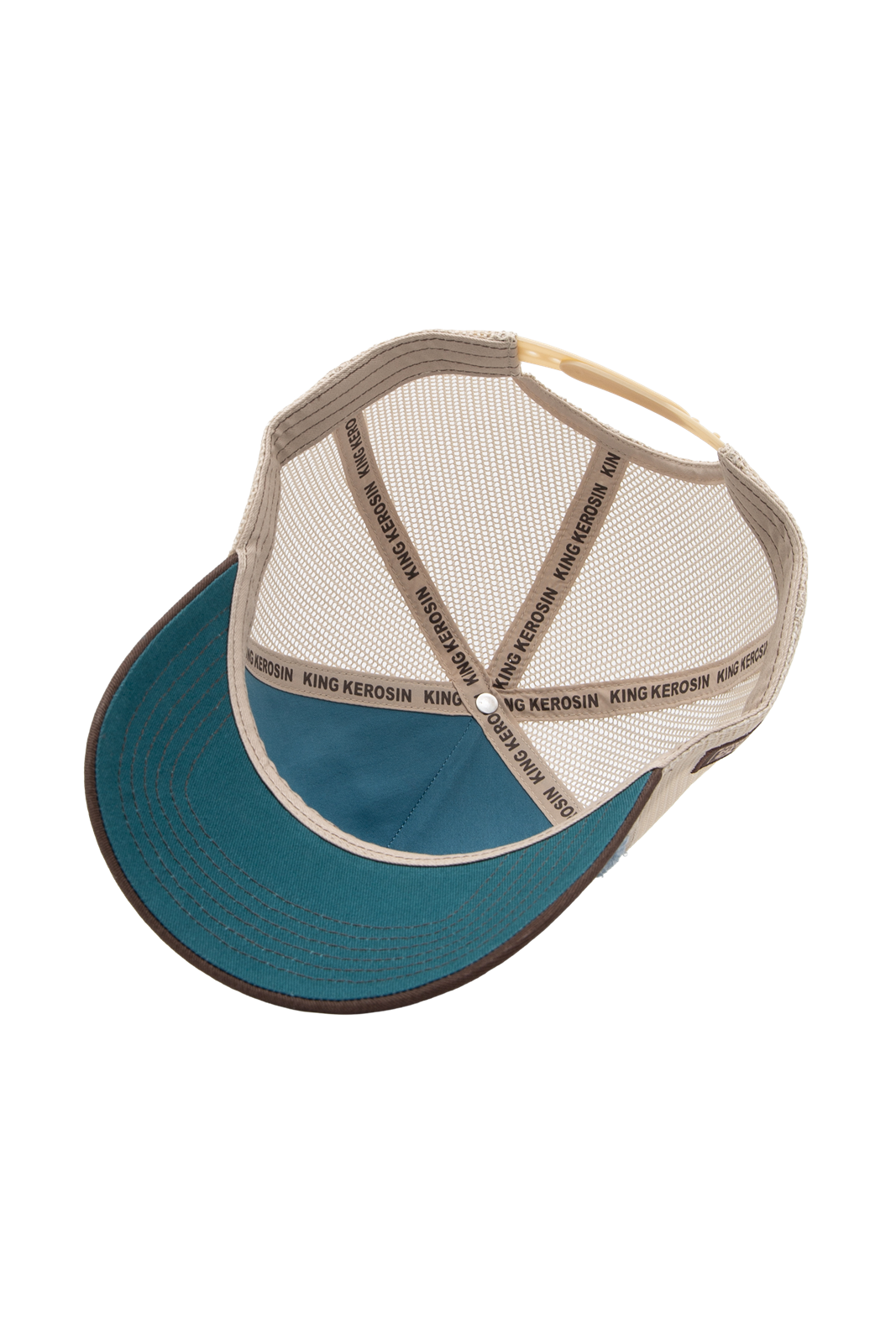 Herren Trucker Cap Teddy in Turquoise