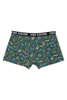 Herren Boxershorts "Tattoo Style" in Green