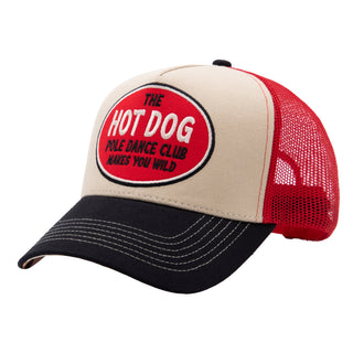 Trucker Cap 'Hot Dog' in Beige