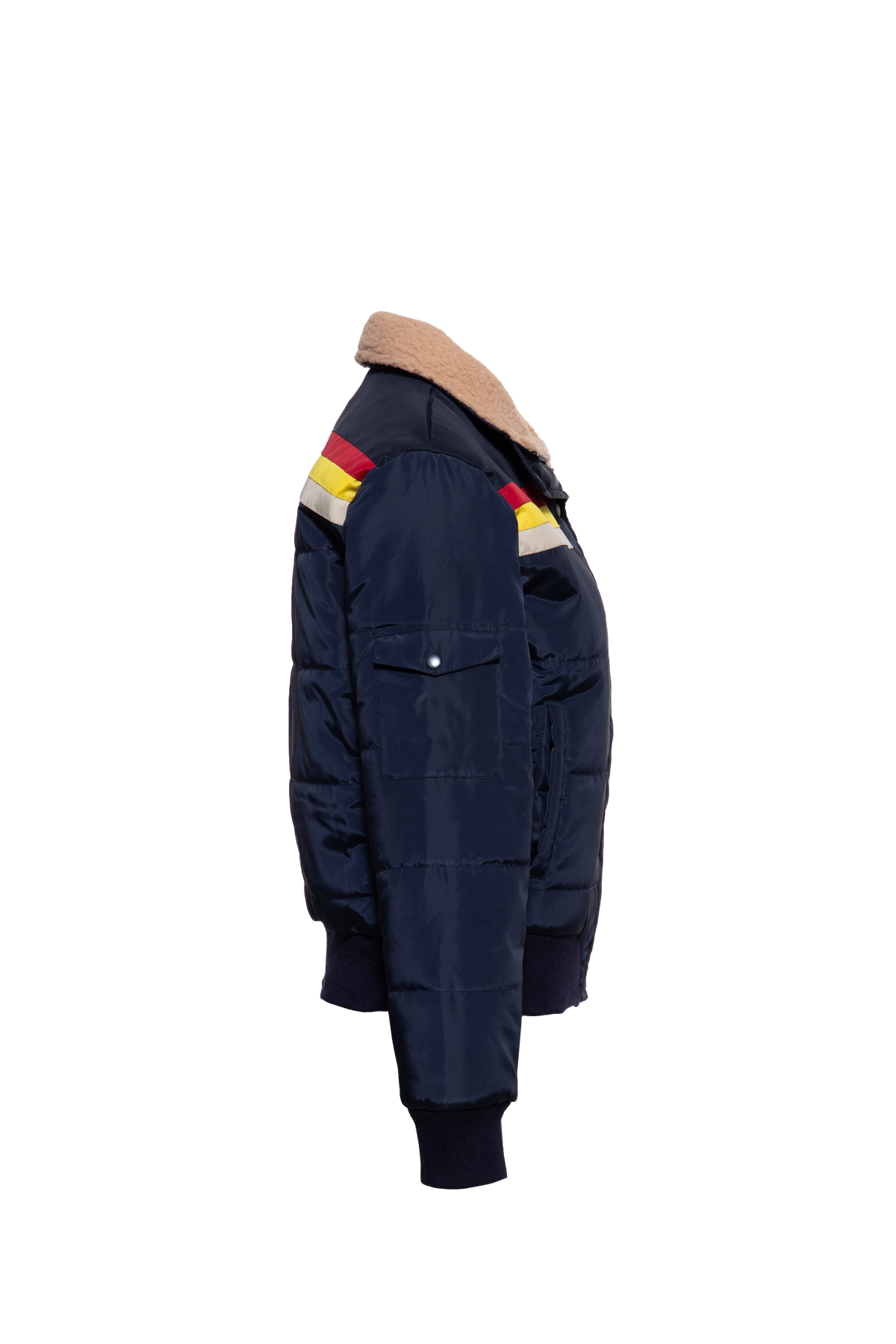 Damen Puffer Jacke "California" in Dark Navy