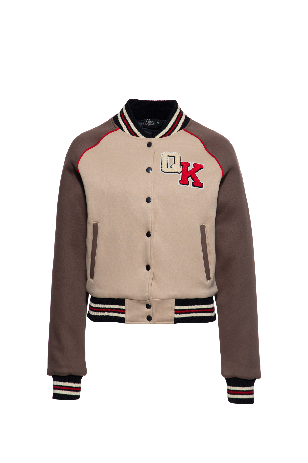 Damen College Jacket "Texas High Cheerleaders" in Brown