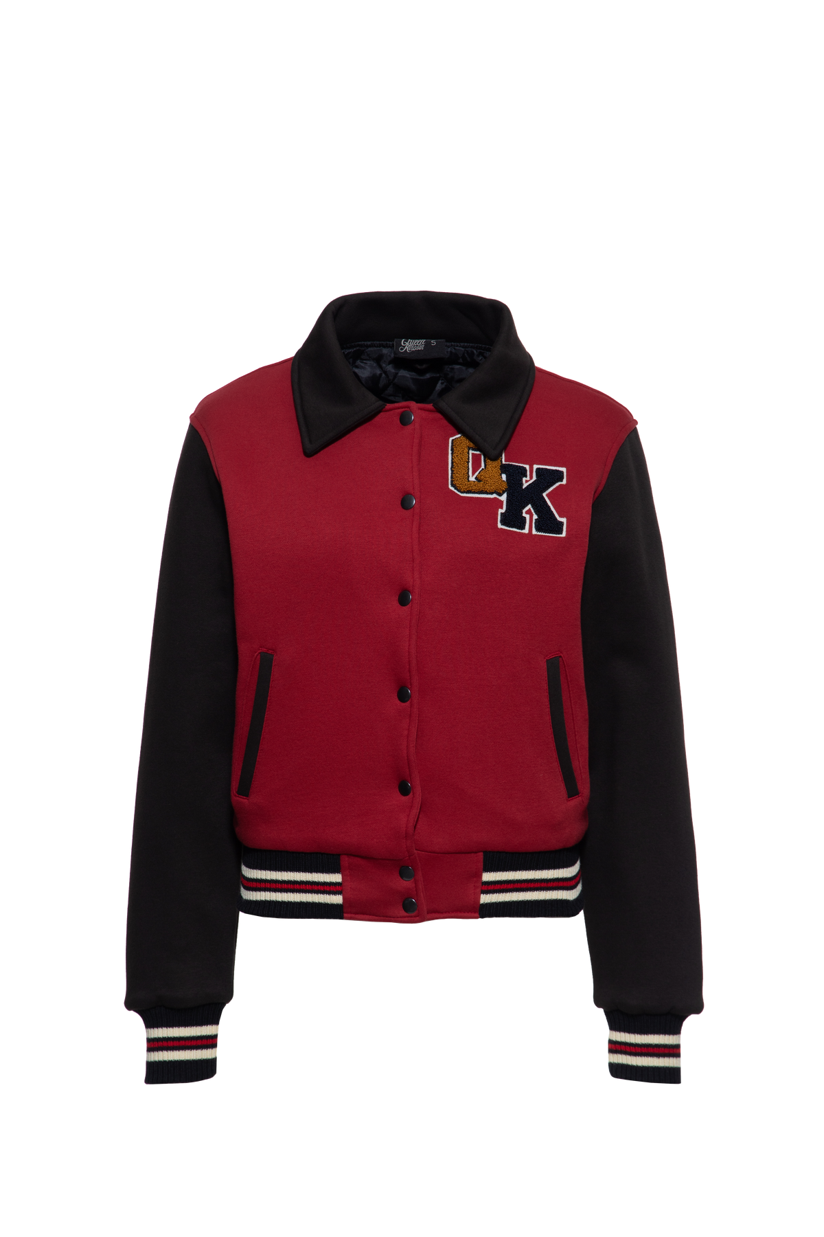 Damen College Jacket  "Nashville High School" in Bordeaux
