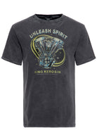 King Kerosin - Acid Wash T-Shirt «Unleash Spirit»