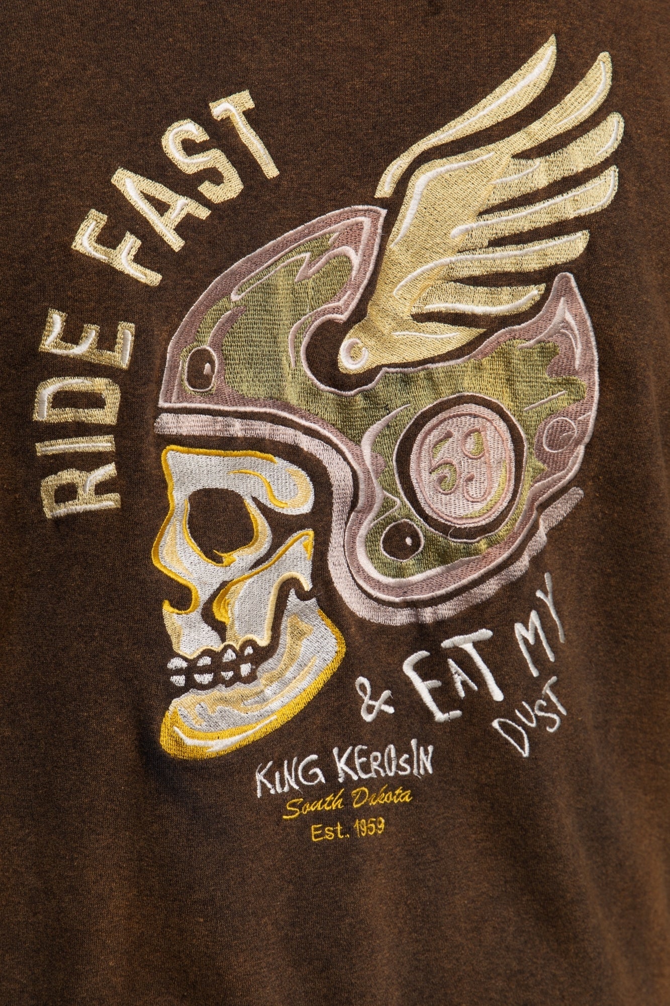 King Kerosin - Adventure Gear Sweatjacke «Eat my Dust»