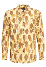 Allover Printed Hemd «Tahiti» Hemden - Langarm von King Kerosin