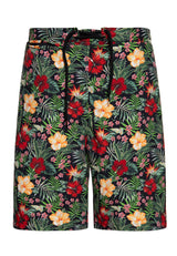 Badeshorts «Hibiscus» Badeshorts von King Kerosin