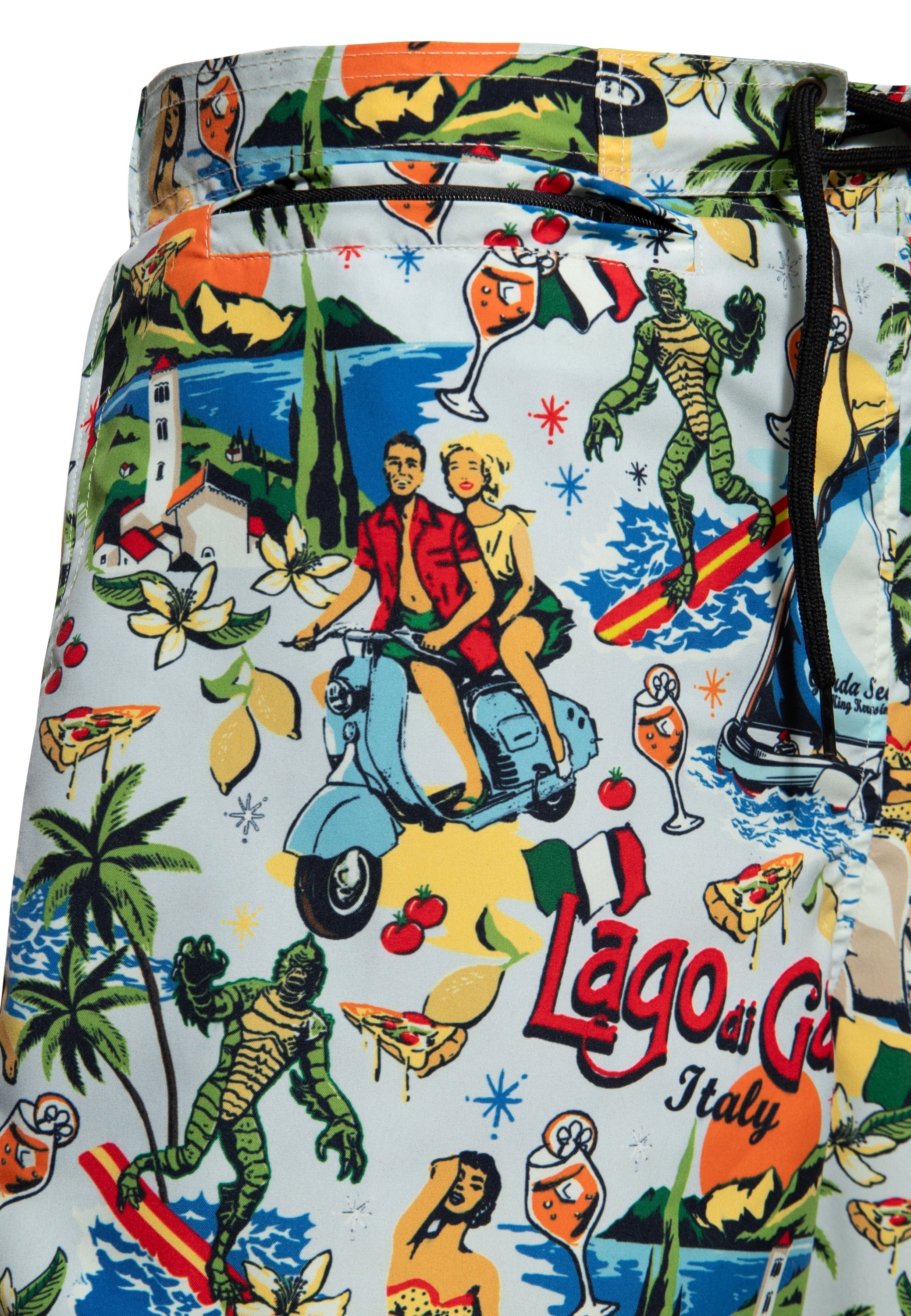 King Kerosin - Badeshorts «Lago di Garda»