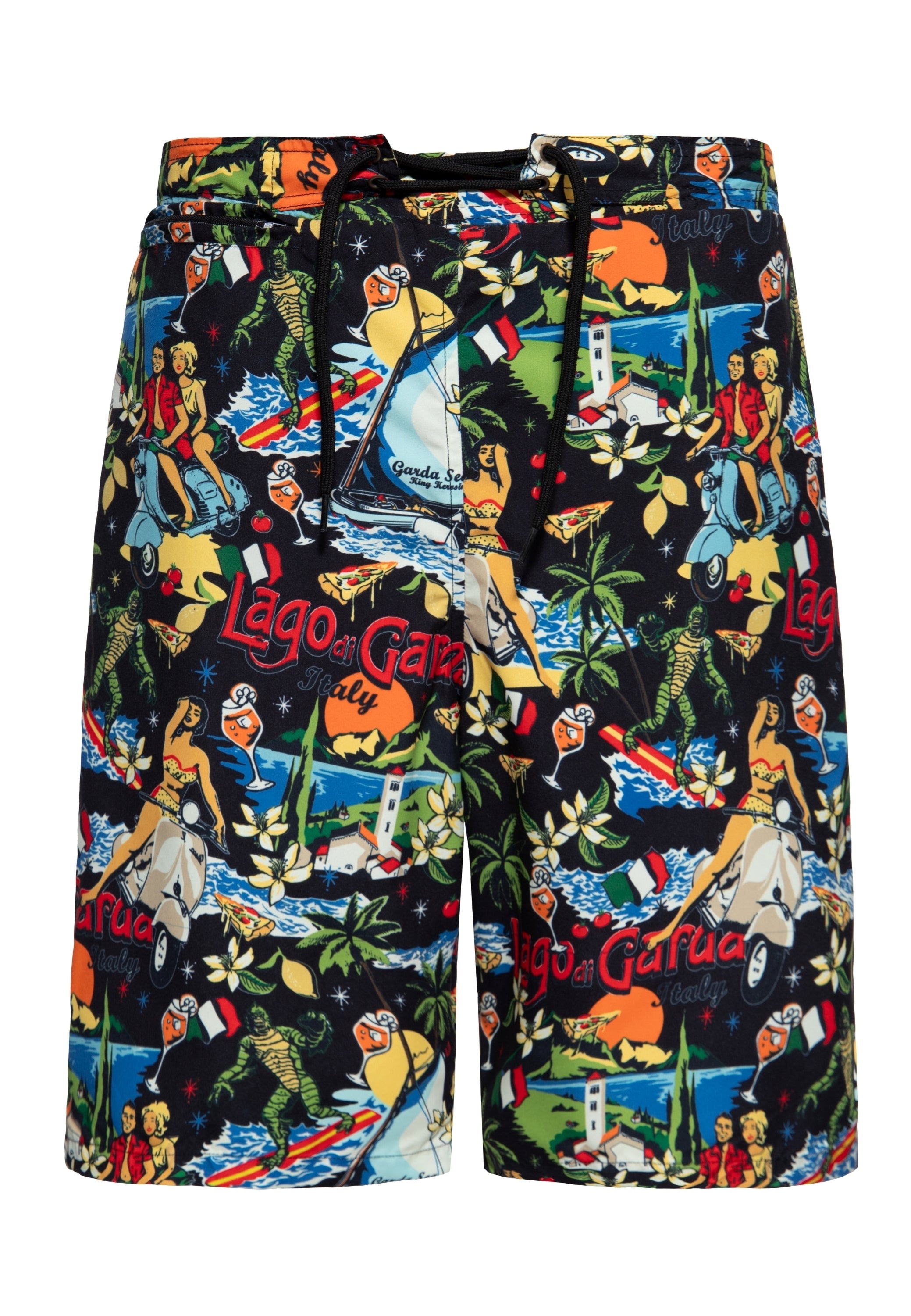 King Kerosin - Badeshorts «Lago di Garda»