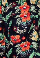 King Kerosin - Badeshorts mit Hawaii - Print