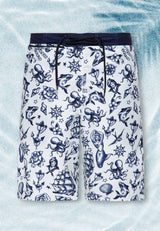 Badeshorts «Oldschool Tattoo» Badeshorts von King Kerosin