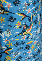 Badeshorts 'Swordfish' in Blau Badeshorts von King Kerosin