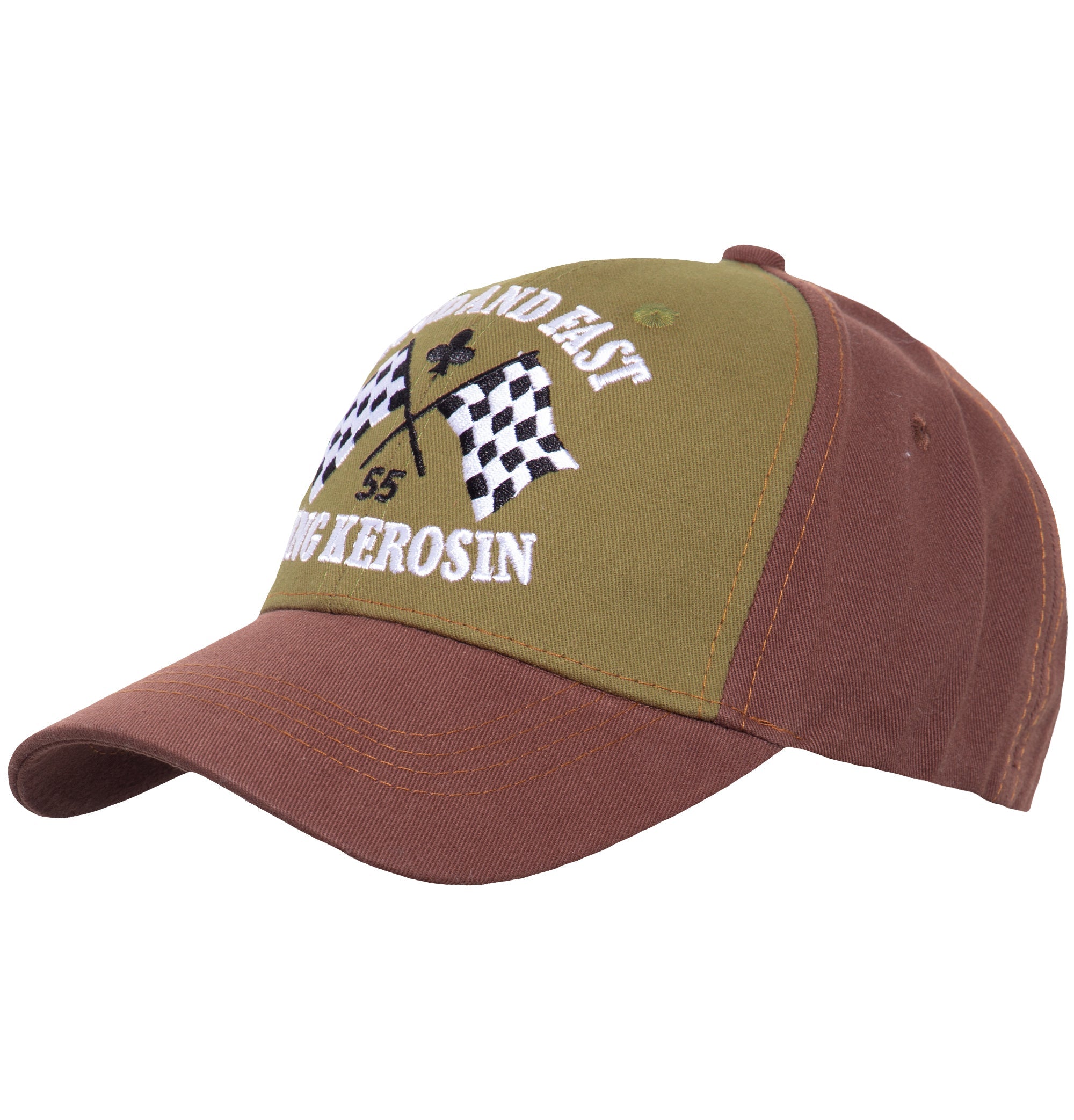 King Kerosin - Baseball Cap mit Frontstickerei «Loud and Fast»