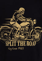 King Kerosin - Baumwoll T-Shirt mit Prints «Ghost Rider»