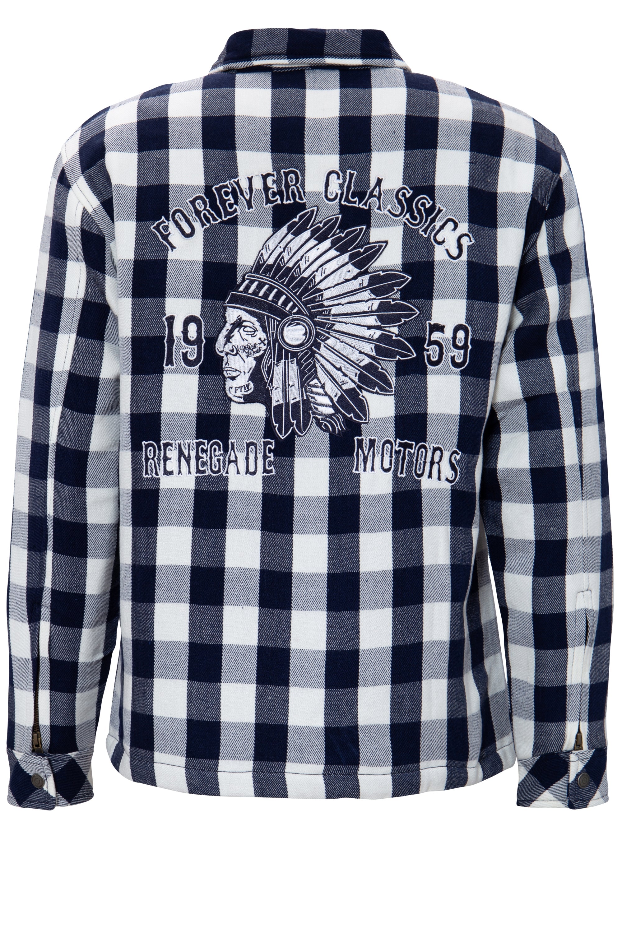 King Kerosin - Biker Hemdjacke im Holzfäller - Look «Forever Classics»
