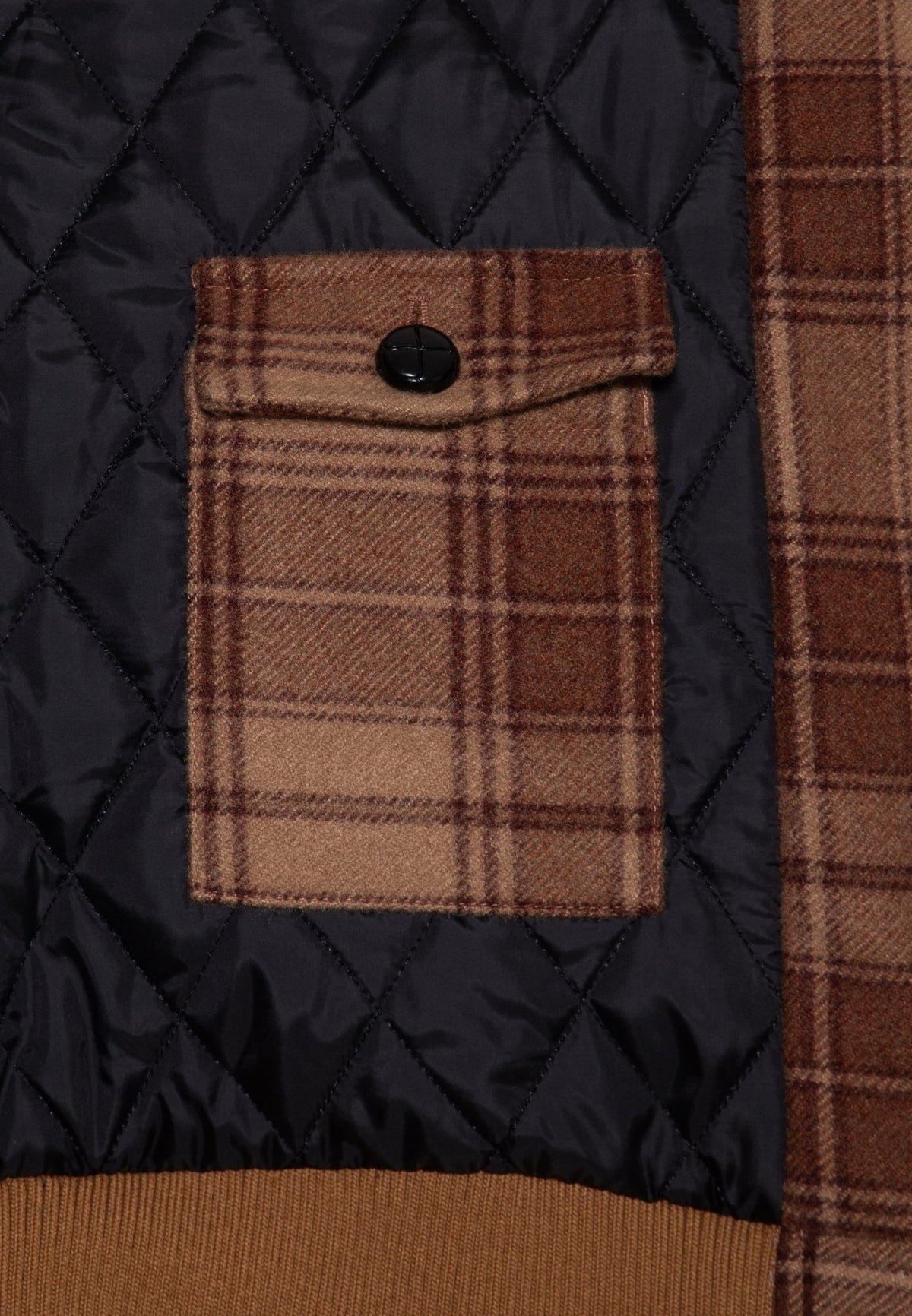 Blousonjacke in Braun – Winterjacken von King Kerosin - Ansicht 6