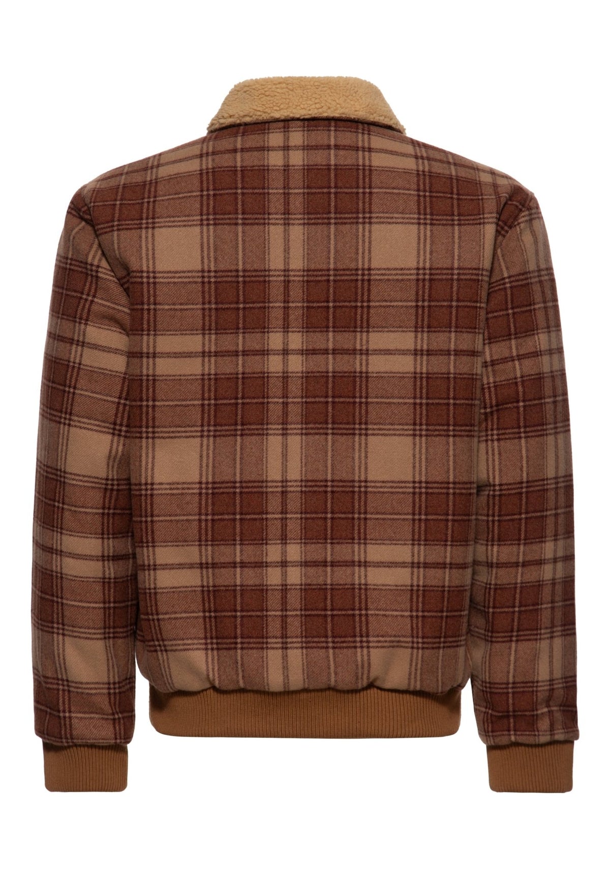 Blousonjacke in Braun – Winterjacken von King Kerosin - Ansicht 2