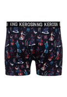 Boxershorts 'Rockabilly Pin-up' in Schwarz – Boxershorts von King Kerosin - Ansicht 4