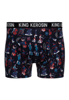 Boxershorts 'Rockabilly Pin-up' in Schwarz – Boxershorts von King Kerosin - Ansicht 3