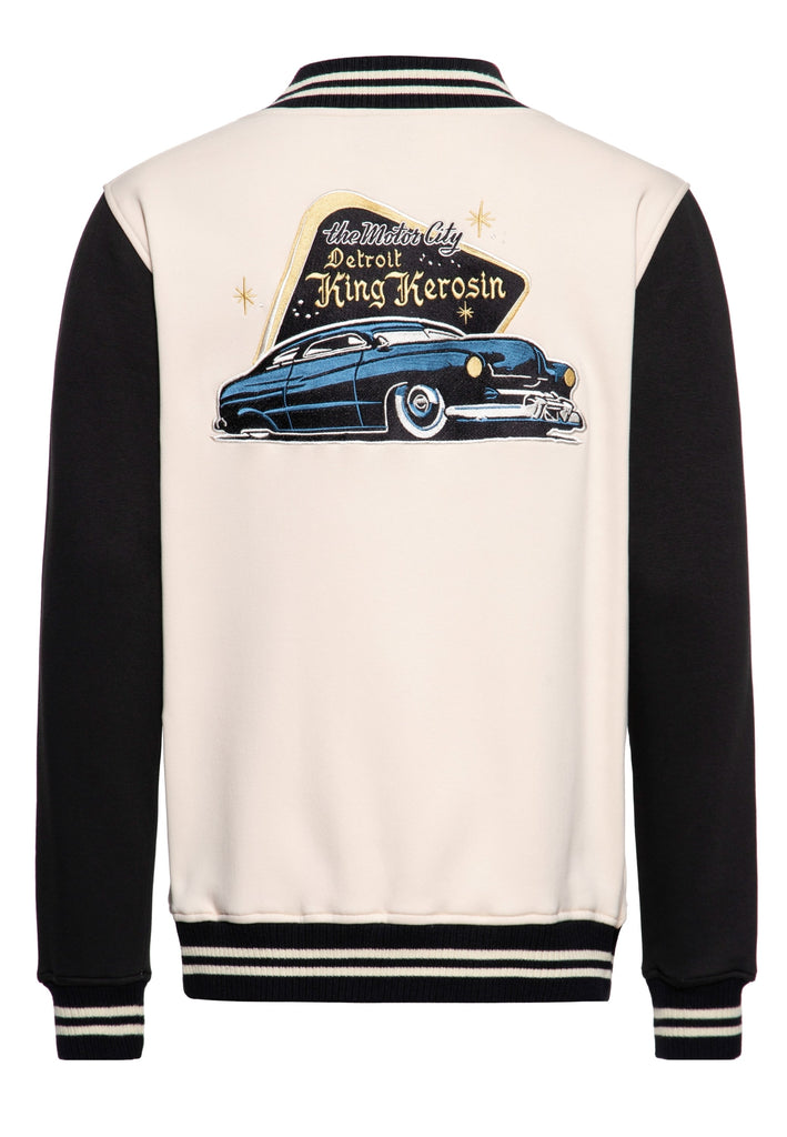 Queen Kerosin College Jacke «Detroit Greaser»