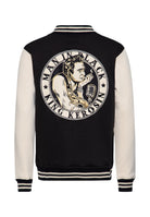 College Jacke 'Man in Black' in Schwarz College & Baseball Jacken von King Kerosin