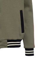 Collegejacke 'All Gas No Brakes' in Olivgrün – College & Baseball Jacken von King Kerosin - Ansicht 4