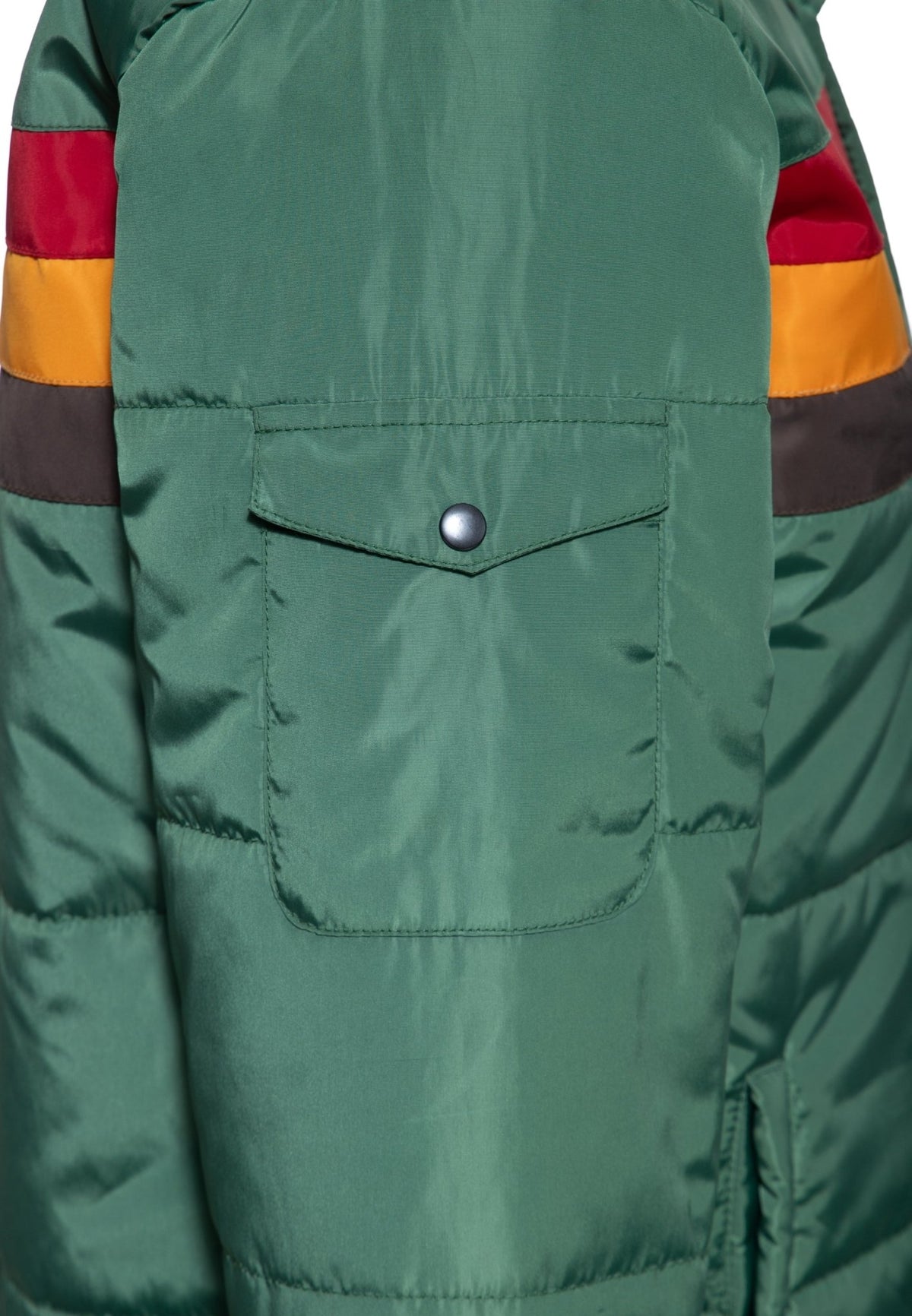 Collegejacke 'Canoga National Park' in Tannengrün – College & Baseball Jacken von King Kerosin - Ansicht 6