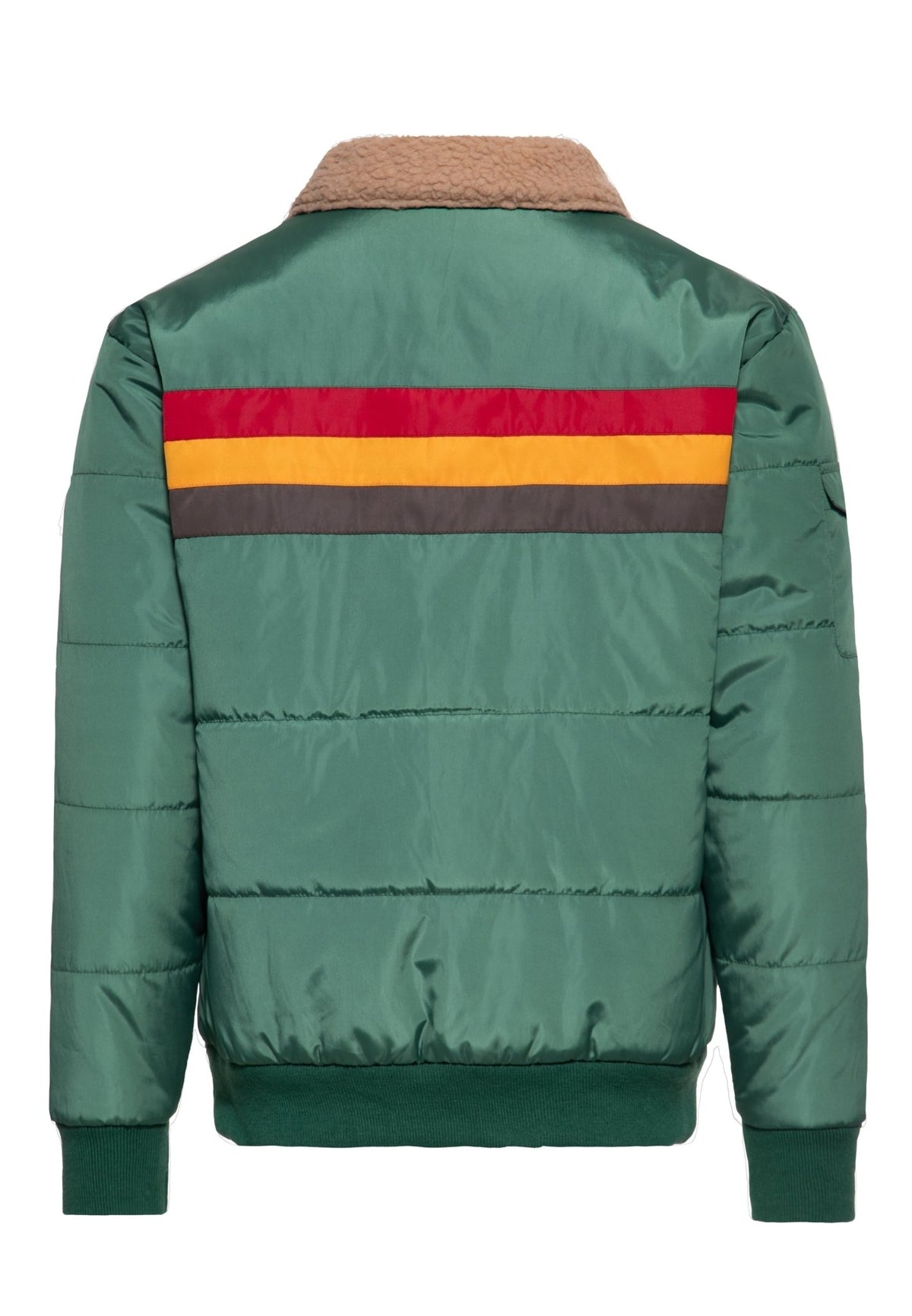 Collegejacke 'Canoga National Park' in Tannengrün – College & Baseball Jacken von King Kerosin - Ansicht 2